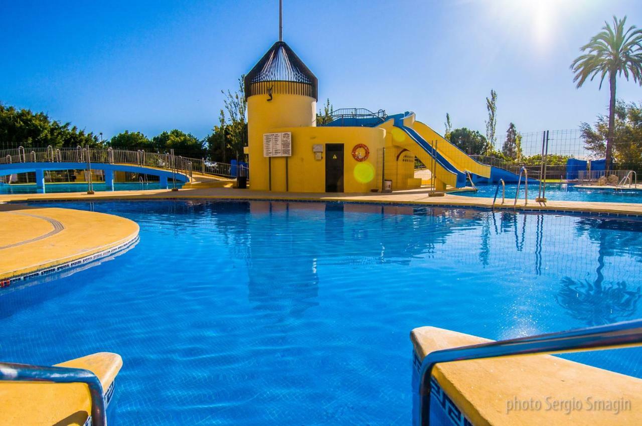 908 Minerva Apartamentos - Vistas Al Mar - Piscina Y Playa بينالماذينا المظهر الخارجي الصورة
